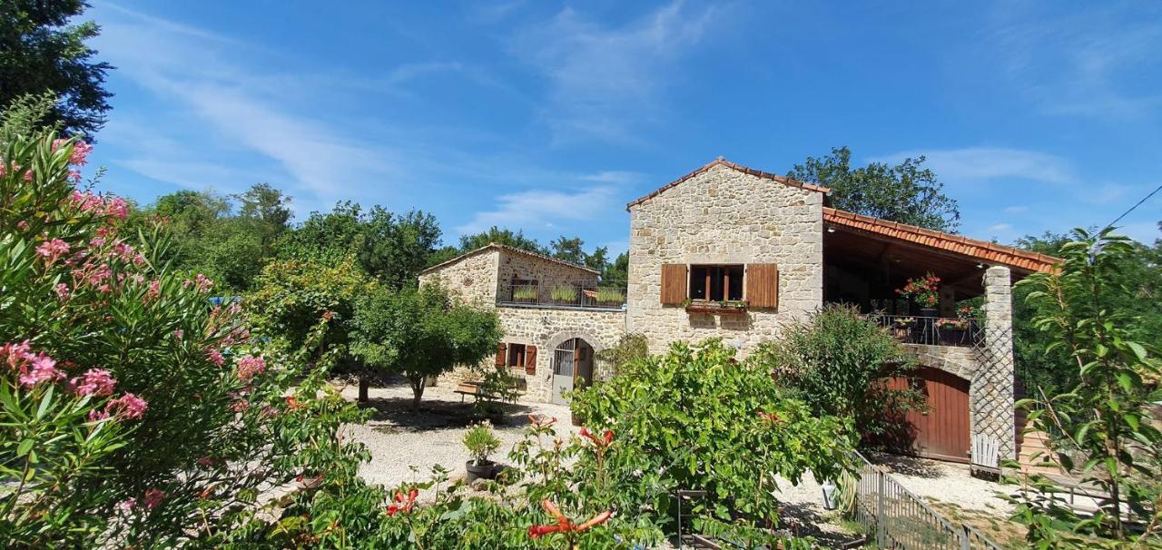 Mas Le Corbery Villa Largentiere Exterior photo
